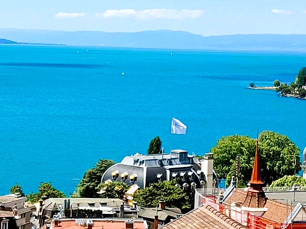 La plus belle vue du lac Léman