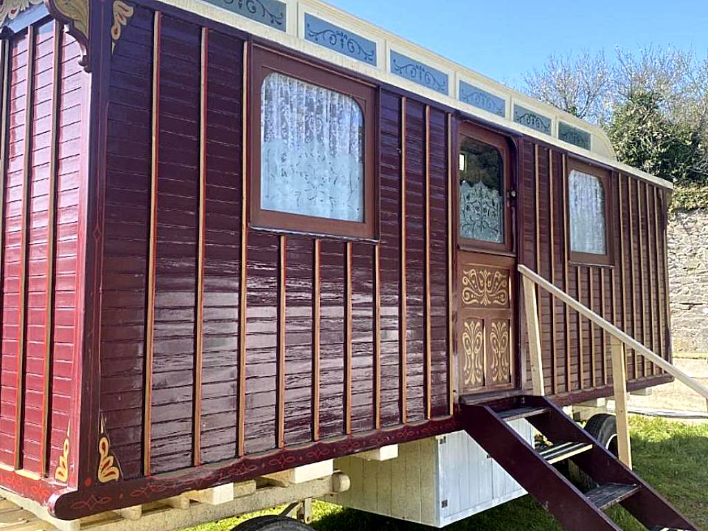 Vintage Showman's Wagon For Two Close to Beach