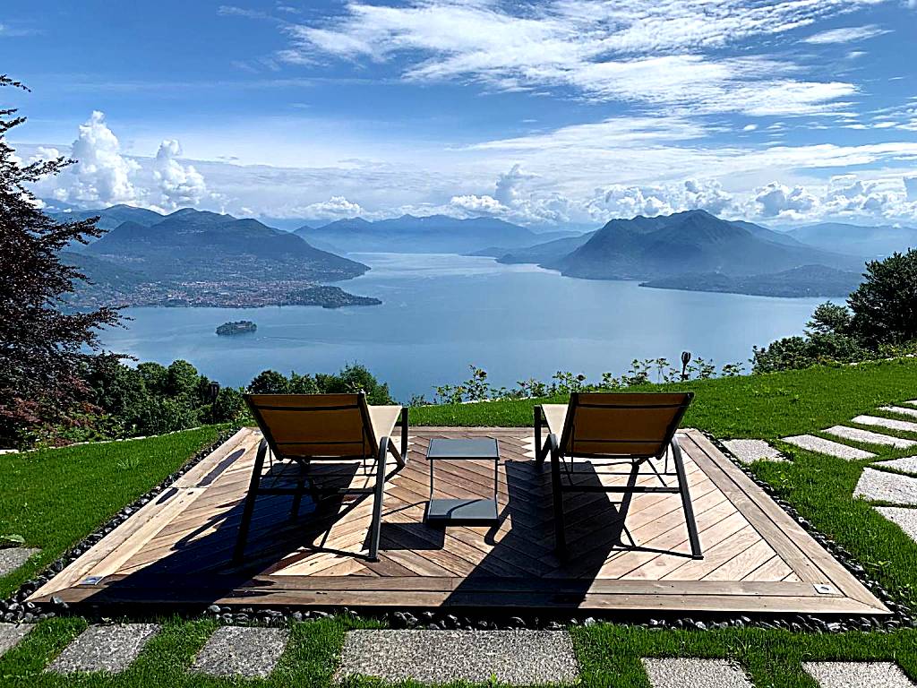 Private Luxury Spa & Silence Retreat with Spectacular View over the Lake Maggiore